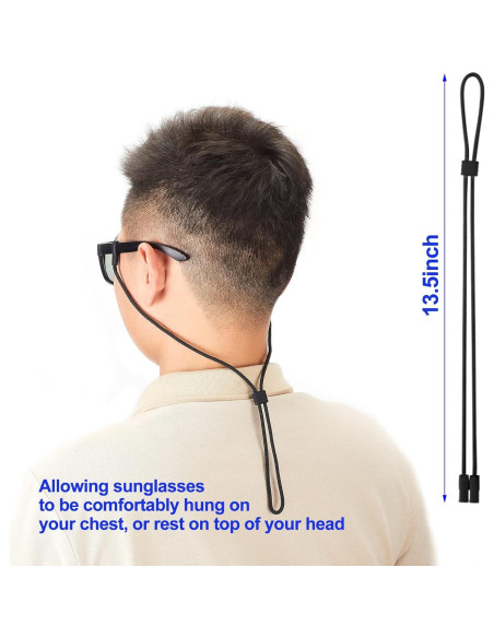 Correa para Gafas LVVFIT 3pcs Ajustable Azul Correa para Gafas LVVFIT 3pcs Ajustable Azul