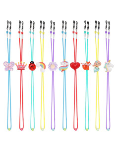 Paquete de 10 correas para gafas Hifot para niñas