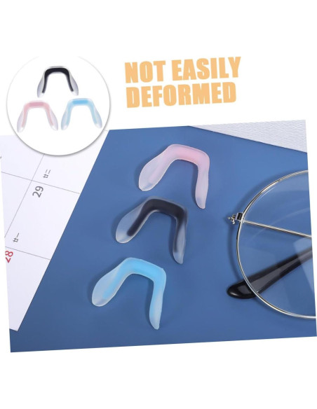 Almohadillas de Nariz Silicona Didiseaon 3pcs para Gafas Almohadillas de Nariz Silicona Didiseaon 3pcs para Gafas
