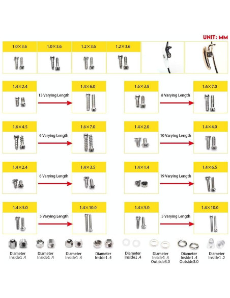 Kit de destornilladores de precisión iGeyzoe 10 piezas Kit de destornilladores de precisión iGeyzoe 10 piezas
