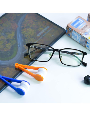 Kit de Limpieza de Gafas SNNSHUN - 5 Piezas Microfibra