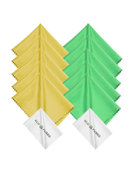 Paño de Microfibra Eco-Fused 12 Piezas para Pantallas Paño de Microfibra Eco-Fused 12 Piezas para Pantallas