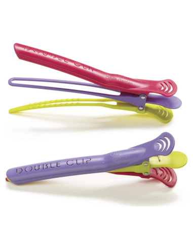 Clip de Seccionamiento Doble Olivia Garden 1 Cuenta Multicolor