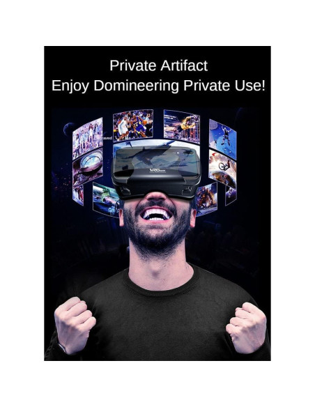 Gafas VR YY VRG Pro 3D para Smartphone 5-7" Negro Gafas VR YY VRG Pro 3D para Smartphone 5-7" Negro