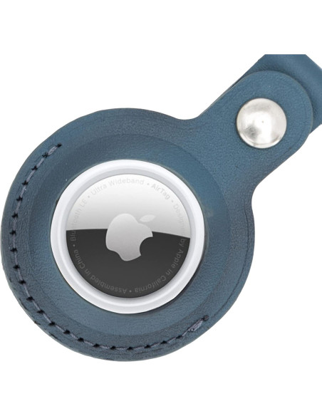 Llavero de Cuero Genuino Lev Leather para Apple Airtag Llavero de Cuero Genuino Lev Leather para Apple Airtag