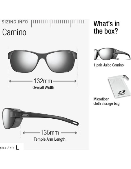 Gafas de sol Julbo Camino Unisex con Lentes Spectron 4 Gafas de sol Julbo Camino Unisex con Lentes Spectron 4