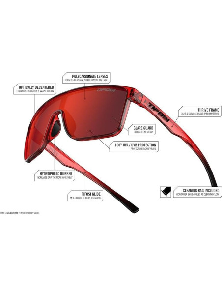 Gafas de sol Tifosi Sanctum, ligeras y deportivas Gafas de sol Tifosi Sanctum, ligeras y deportivas