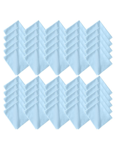 Paño de Microfibra Frienda 50 Pcs 18x15 cm Azul