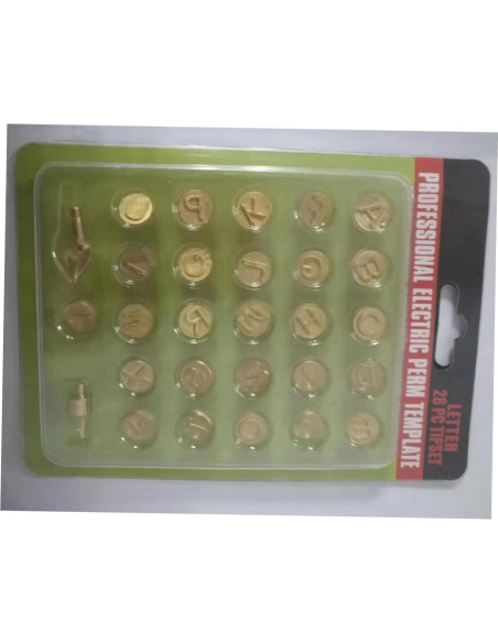 Juego de 26 Letras para Grabado de Madera Operitacx Juego de 26 Letras para Grabado de Madera Operitacx