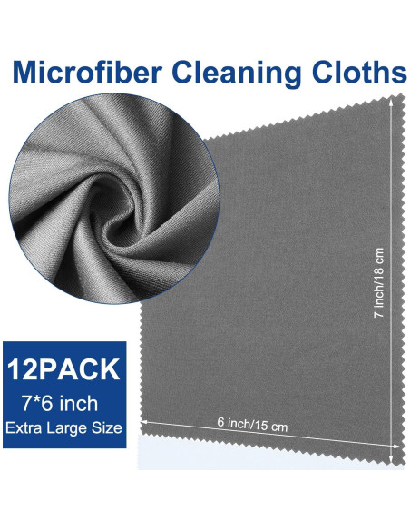 Paño de Microfibra Frienda 50 Pcs 18x15 cm Gris Oscuro Paño de Microfibra Frienda 50 Pcs 18x15 cm Gris Oscuro