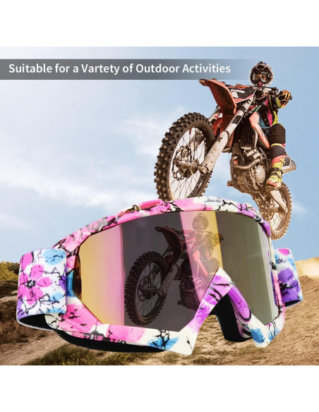 Gafas de Motocross JAMIEWIN C42 Anti UV y Anti Niebla Gafas de Motocross JAMIEWIN C42 Anti UV y Anti Niebla