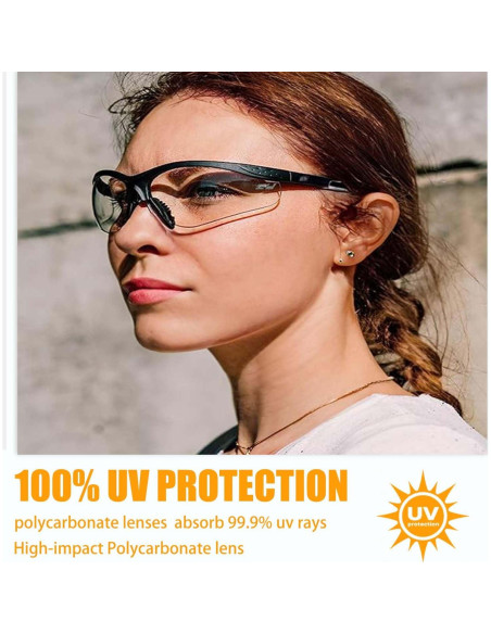 Gafas de Seguridad GY Unisex Antiniebla UV400 Gafas de Seguridad GY Unisex Antiniebla UV400
