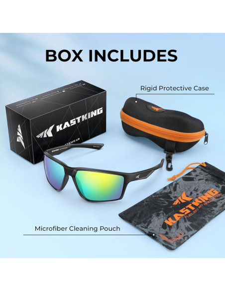 Gafas de sol polarizadas KastKing Osage para deportes UV Gafas de sol polarizadas KastKing Osage para deportes UV