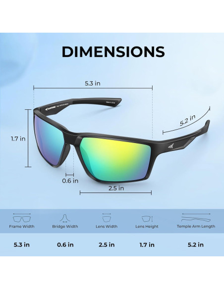 Gafas de Sol Polarizadas KastKing para Adultos UV 100% Gafas de Sol Polarizadas KastKing para Adultos UV 100%