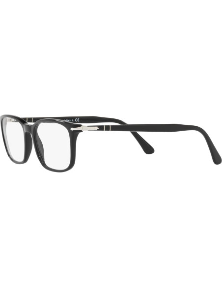 Gafas Recetadas Persol PO3189V Rectangulares Negras 53mm Gafas Recetadas Persol PO3189V Rectangulares Negras 53mm