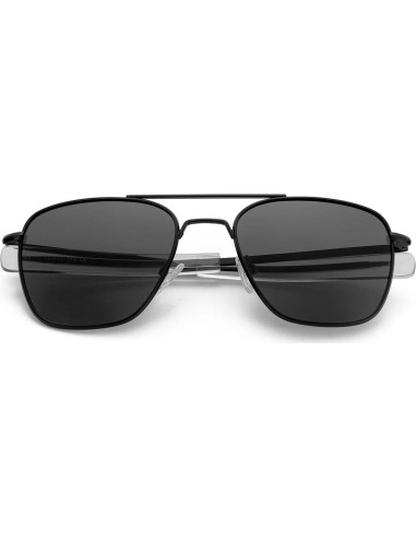 Gleyemor Gafas de Sol Aviador Polarizadas Hombres 55mm