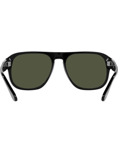 Gafas de sol Persol PO3310S Aviador Negro Verde 57mm