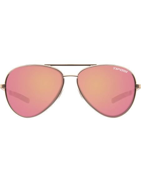 Gafas de sol aviador Tifosi oro espejo rosa - Ultra ligeras Gafas de sol aviador Tifosi oro espejo rosa - Ultra ligeras