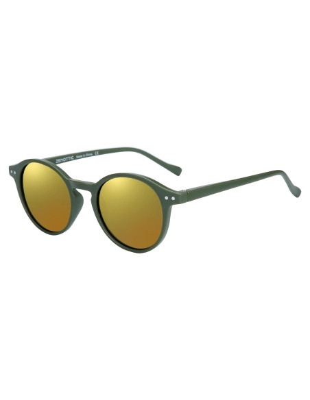 Gafas de sol polarizadas ZENOTTIC redondas UV 100% Gafas de sol polarizadas ZENOTTIC redondas UV 100%
