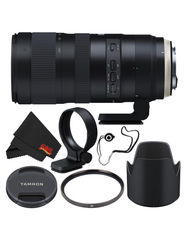 Lente Tamron SP 70-200mm f/2.8 Di VC USD G2 para Canon EF + Filtro UV 77mm