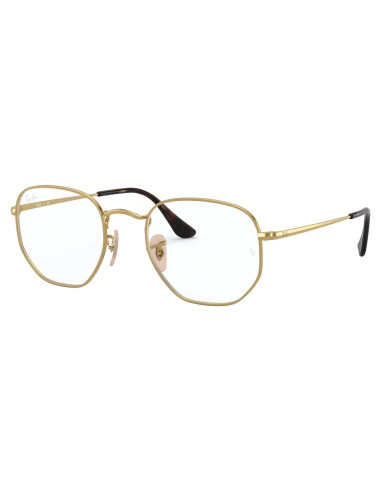Gafas de Prescripción Ray-Ban Rx6448F Metal 56mm Ámbar