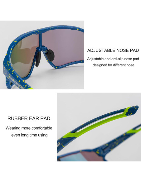 Gafas de sol ROCKBROS polarizadas UV400 para ciclismo Gafas de sol ROCKBROS polarizadas UV400 para ciclismo