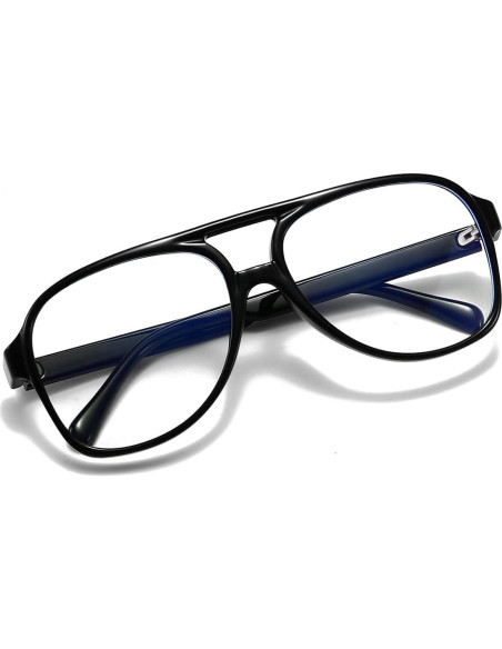 Gafas Aviador JOVAKIT Unisex Lentes Claros 58mm Moda Gafas Aviador JOVAKIT Unisex Lentes Claros 58mm Moda