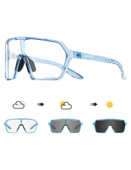 Gafas de Ciclismo KAPVOE K335 Fotoquímicas UV400 Gafas de Ciclismo KAPVOE K335 Fotoquímicas UV400