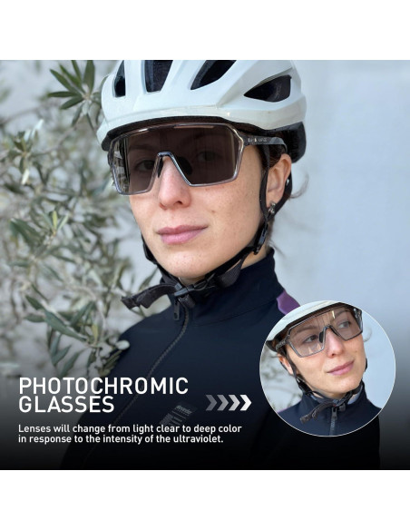 Gafas de Ciclismo KAPVOE K335 Fotoquímicas UV400 Gafas de Ciclismo KAPVOE K335 Fotoquímicas UV400