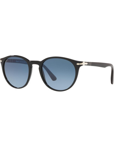 Gafas de Sol Persol PO3152S Redondas UV 100% Negro/Azul