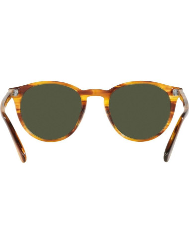 Gafas de Sol Persol PO3152S Redondas Marrón Verde