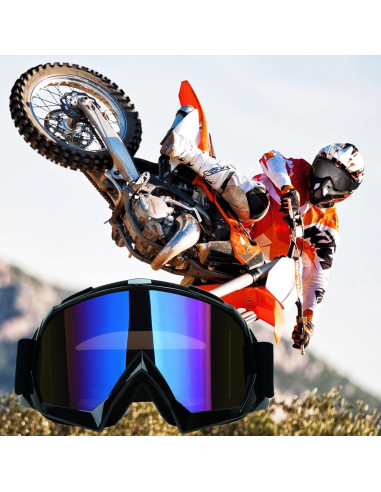 Gafas de motocross XYOP UV400 Antivaho 2-Pack