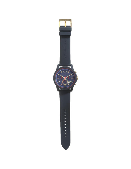 Reloj Cronógrafo Armani Exchange AX1335 47mm Azul Silicona Reloj Cronógrafo Armani Exchange AX1335 47mm Azul Silicona