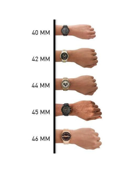 Reloj Cronógrafo Armani Exchange AX1335 47mm Azul Silicona Reloj Cronógrafo Armani Exchange AX1335 47mm Azul Silicona