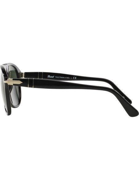 Gafas de sol Persol PO0649 Aviador Negro Verde 56mm Gafas de sol Persol PO0649 Aviador Negro Verde 56mm