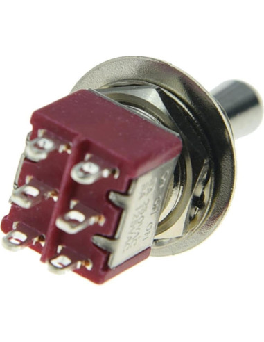 Interruptor de palanca Dopro Fat Bat DPDT 12V 3 posiciones