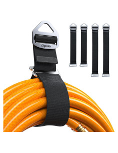 Organizador de Cables Chfeila - Paquete de 4, Ajustable 35-45cm