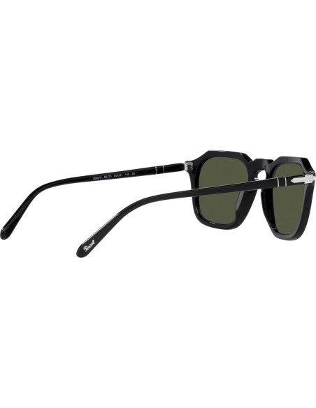 Gafas de Sol Persol PO3292S Cuadradas 100% UV Negro/Verde Gafas de Sol Persol PO3292S Cuadradas 100% UV Negro/Verde