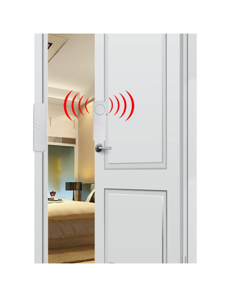 Sistema de Alarma para Ventanas y Puertas Peixiong - 2 Piezas Sistema de Alarma para Ventanas y Puertas Peixiong - 2 Piezas