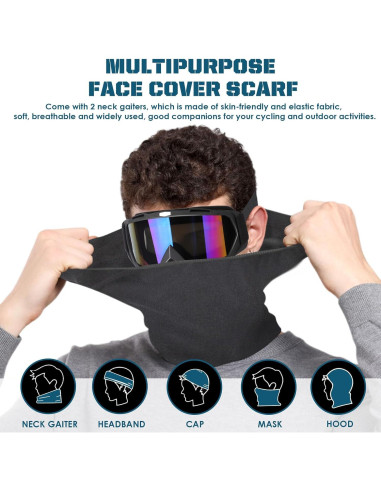 Gafas de Motocross OXG Multicolor con Máscaras Transpirables