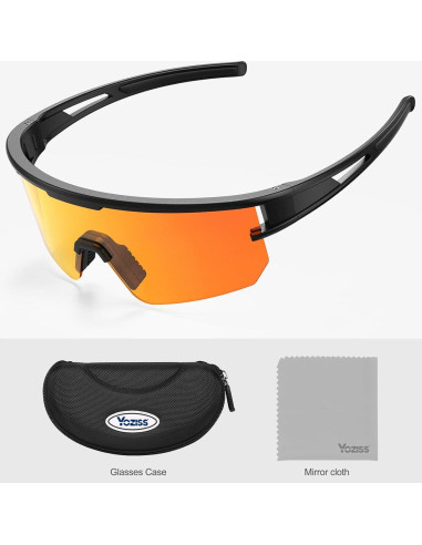 Gafas de Ciclismo Polarizadas YOZISS Cg9013b-r UV400