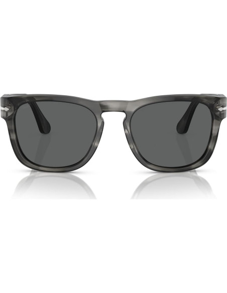 Gafas de sol cuadradas Persol PO3333S gris a rayas 54mm Gafas de sol cuadradas Persol PO3333S gris a rayas 54mm