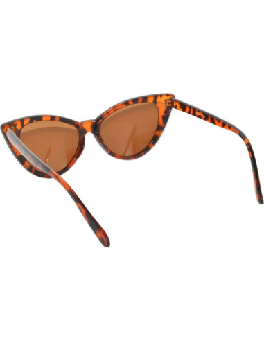 Gafas de sol Cateye Mujeres Retro UV400 Leopardo