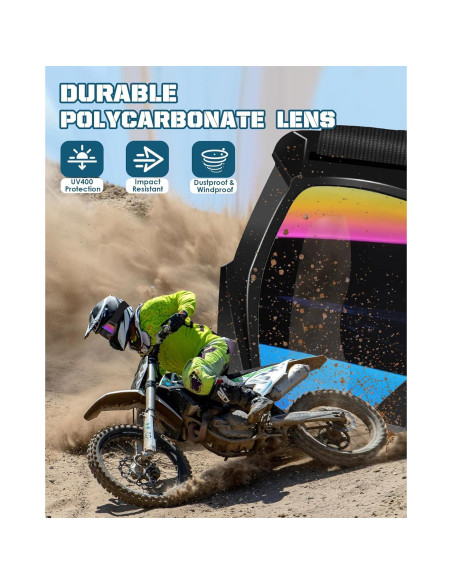 Gafas de Motocicleta OXG UV400 para Adultos y Jóvenes Gafas de Motocicleta OXG UV400 para Adultos y Jóvenes