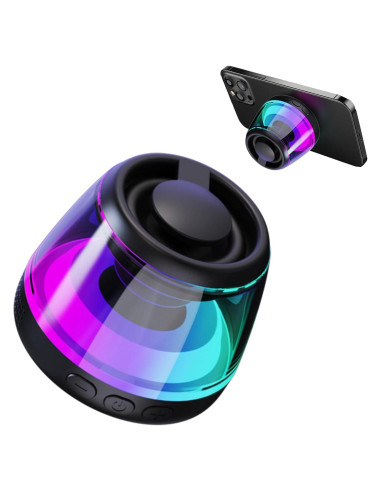 Altavoz Bluetooth Magnético ORUNO Inalámbrico con Luz RGB