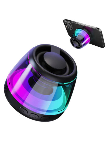 Altavoz Bluetooth Magnético ORUNO Inalámbrico con Luz RGB Altavoz Bluetooth Magnético ORUNO Inalámbrico con Luz RGB