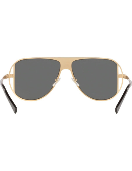 Gafas de Sol Versace Hombre Marco Dorado Lentes 57mm Gafas de Sol Versace Hombre Marco Dorado Lentes 57mm