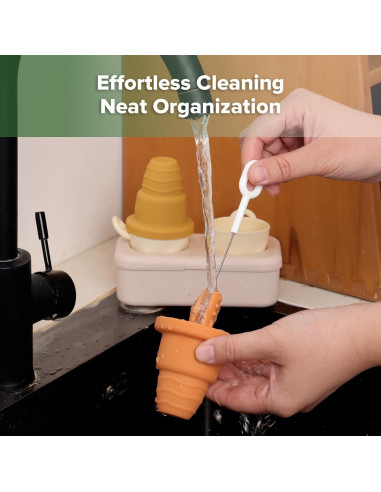 Moldes de Helado de Silicona Haakaa - Reutilizables y BPA Free