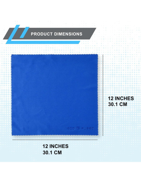 Paño de Microfibra Eco-Fused 30x30 cm - Paquete de 5 Paño de Microfibra Eco-Fused 30x30 cm - Paquete de 5