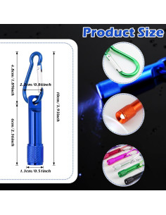 Paquete de 30 Mini Linternas LED CZBRO para Camping y Emergencias 2